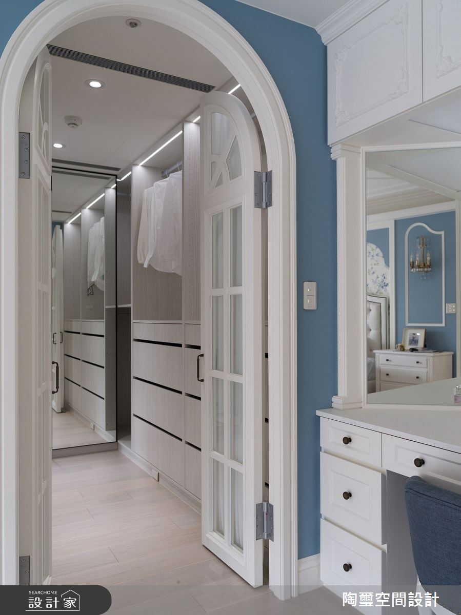 60坪毛胚屋＿鄉村風更衣間案例圖片＿陶璽空間設計＿陶璽_44之21