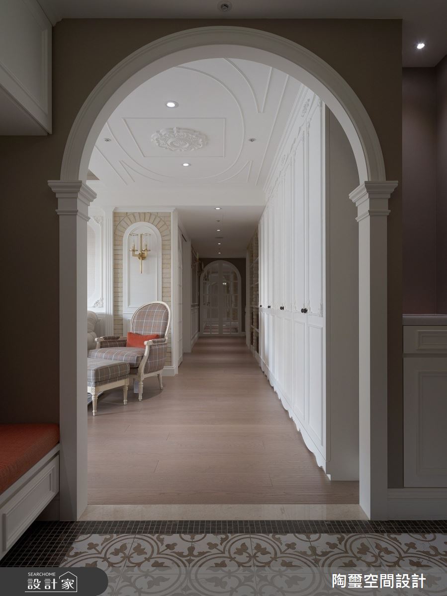 60坪毛胚屋＿鄉村風玄關案例圖片＿陶璽空間設計＿陶璽_44之2