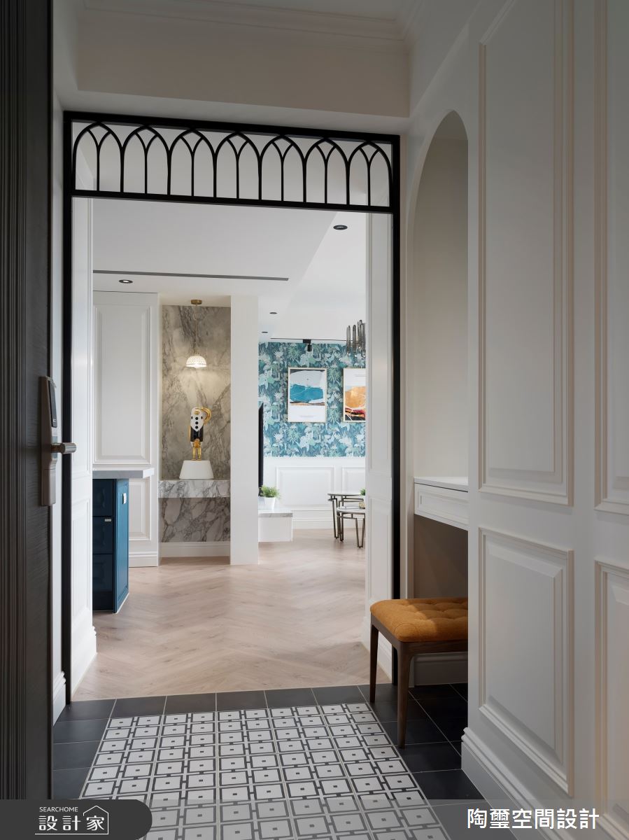 24坪預售屋＿混搭風玄關案例圖片＿陶璽空間設計＿陶璽_45之2
