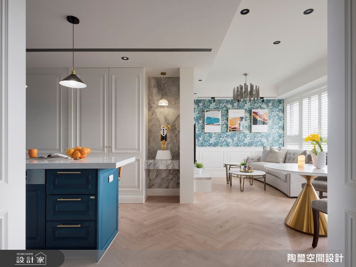 24坪預售屋＿混搭風客廳案例圖片＿陶璽空間設計＿陶璽_45之4