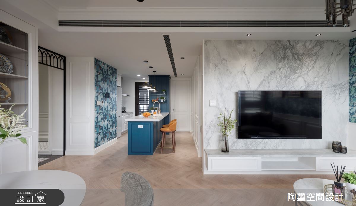 24坪預售屋＿混搭風客廳案例圖片＿陶璽空間設計＿陶璽_45之8