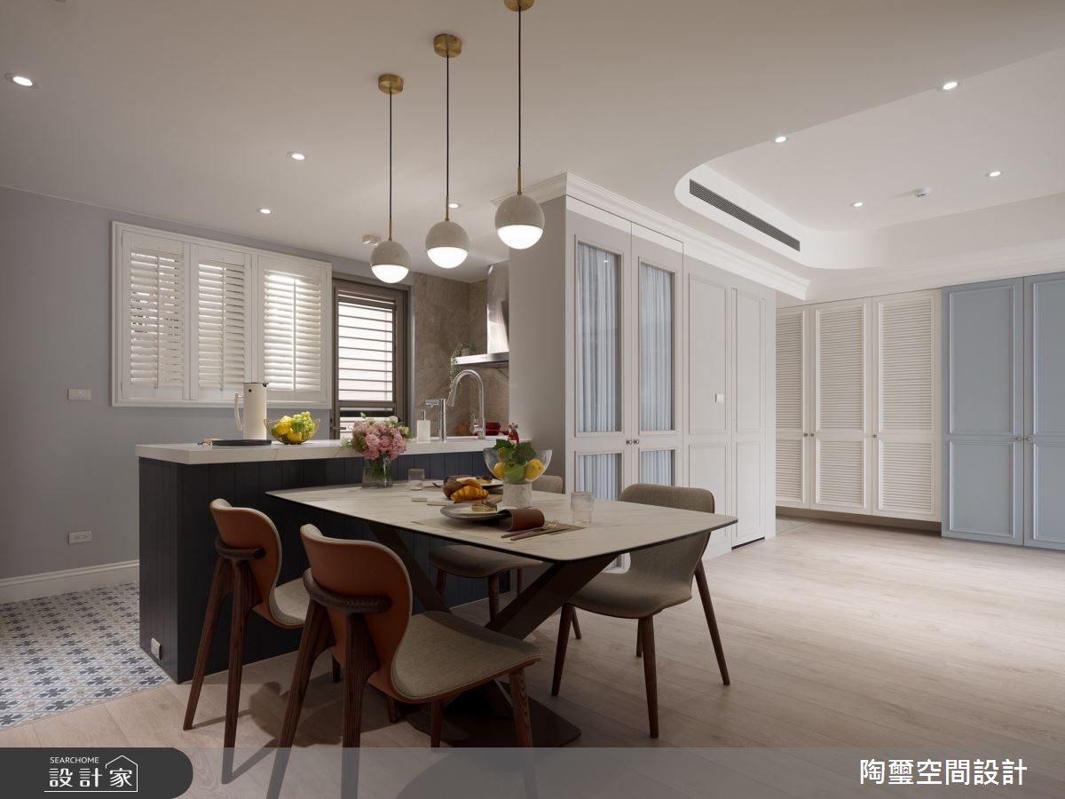 35坪預售屋＿美式風餐廳廚房案例圖片＿陶璽空間設計＿陶璽_46之8
