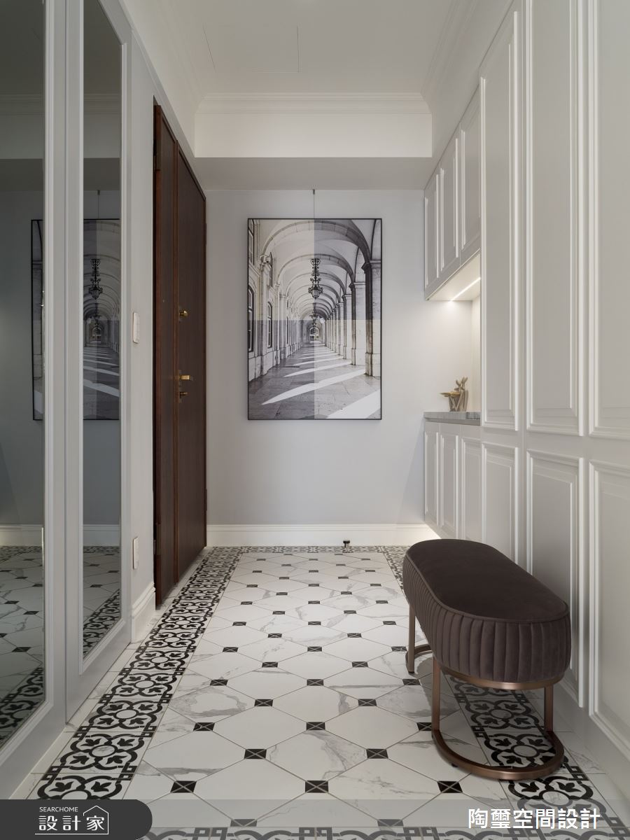 40坪毛胚屋＿新古典玄關案例圖片＿陶璽空間設計＿陶璽_47之1