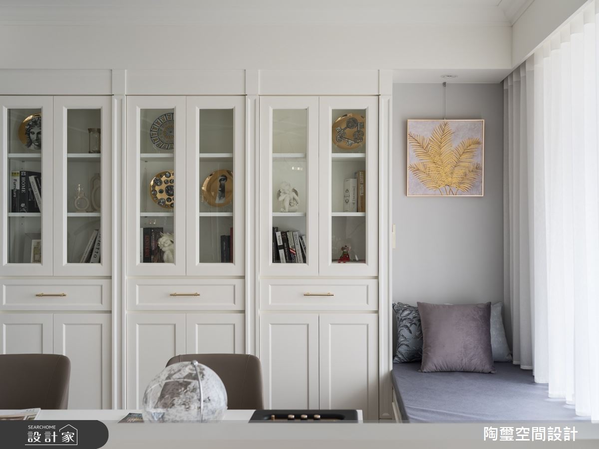 40坪毛胚屋＿新古典書房工作區臥榻案例圖片＿陶璽空間設計＿陶璽_47之5