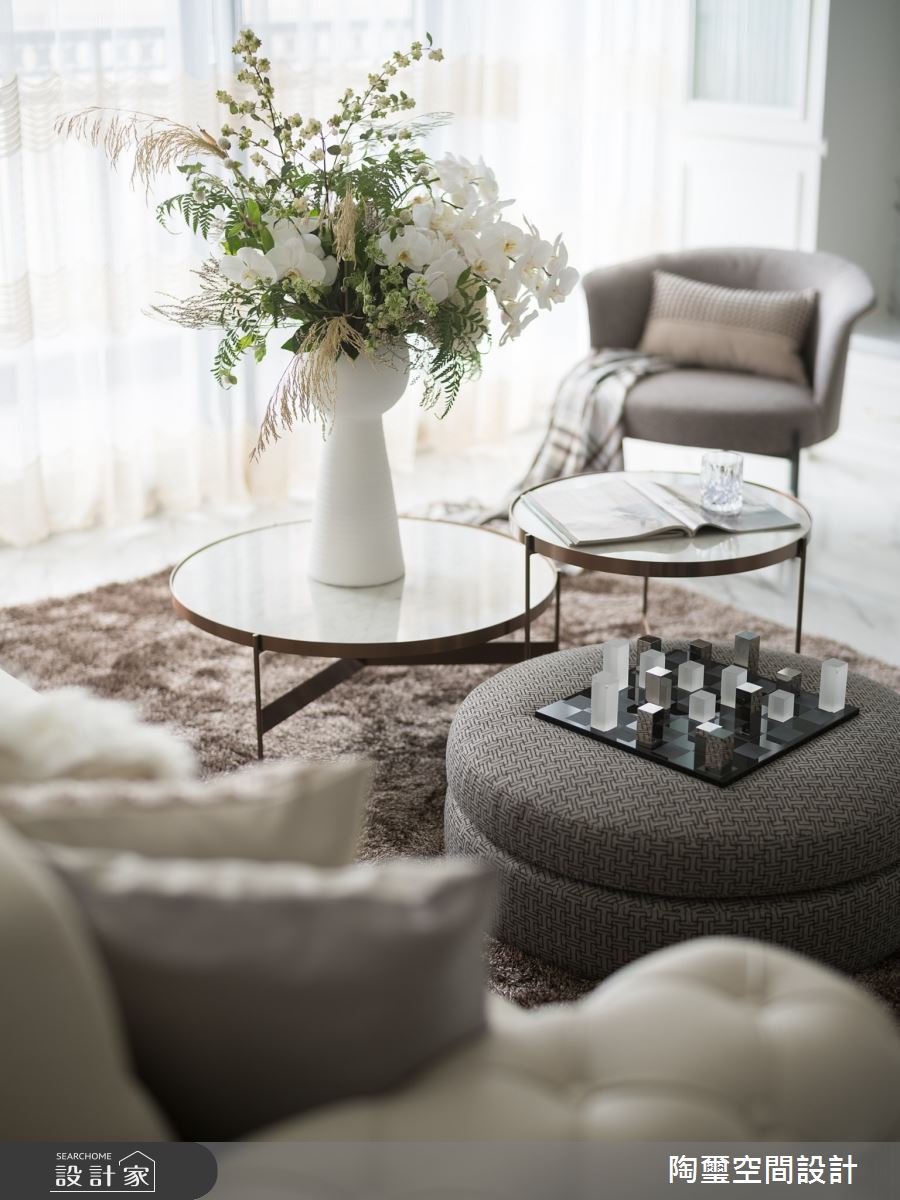 40坪毛胚屋＿新古典客廳案例圖片＿陶璽空間設計＿陶璽_47之7