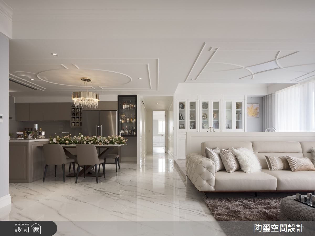 40坪毛胚屋＿新古典客廳餐廳廚房案例圖片＿陶璽空間設計＿陶璽_47之13