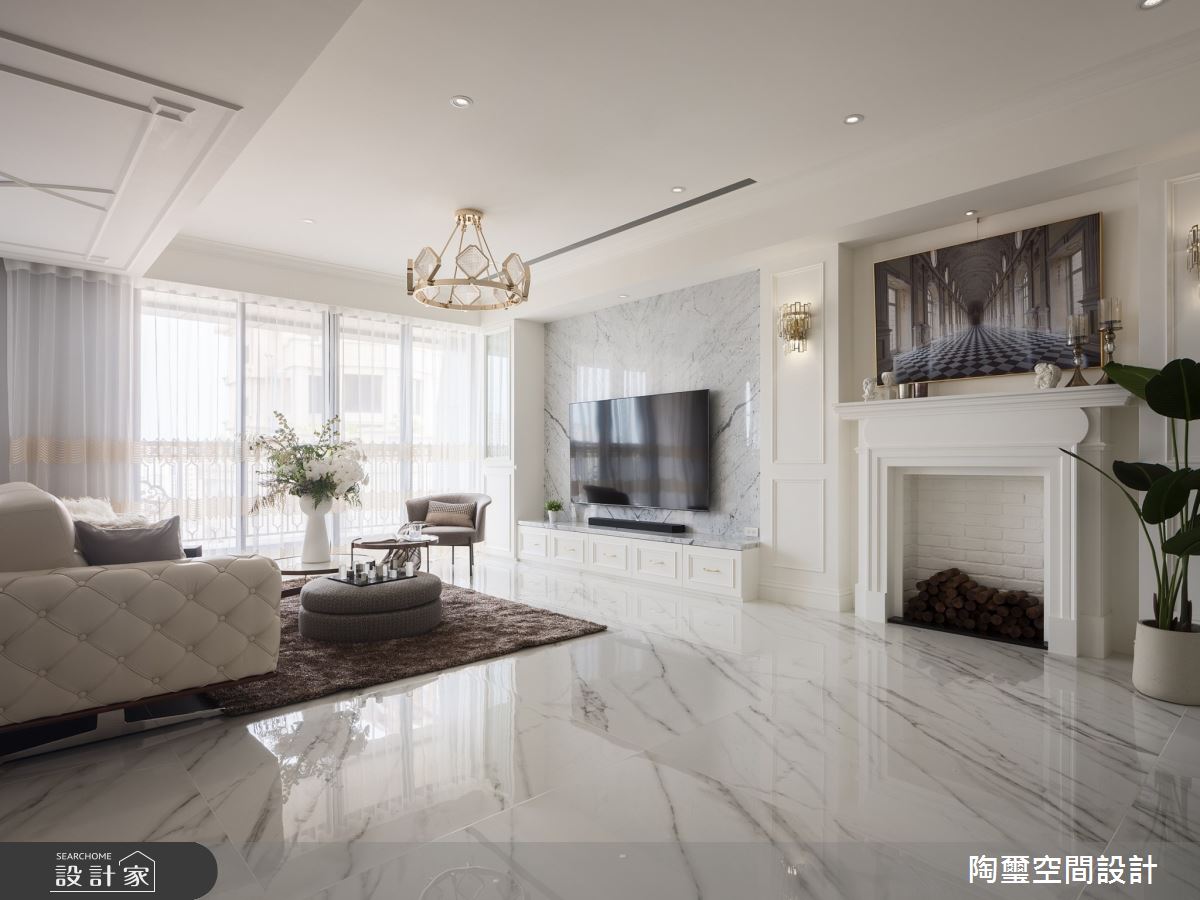 40坪毛胚屋＿新古典客廳案例圖片＿陶璽空間設計＿陶璽_47之6