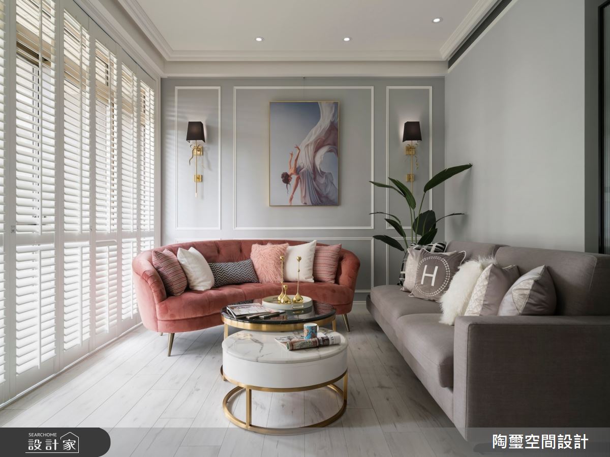 35坪新成屋(5年以下)＿混搭風客廳案例圖片＿陶璽空間設計＿陶璽_48之13