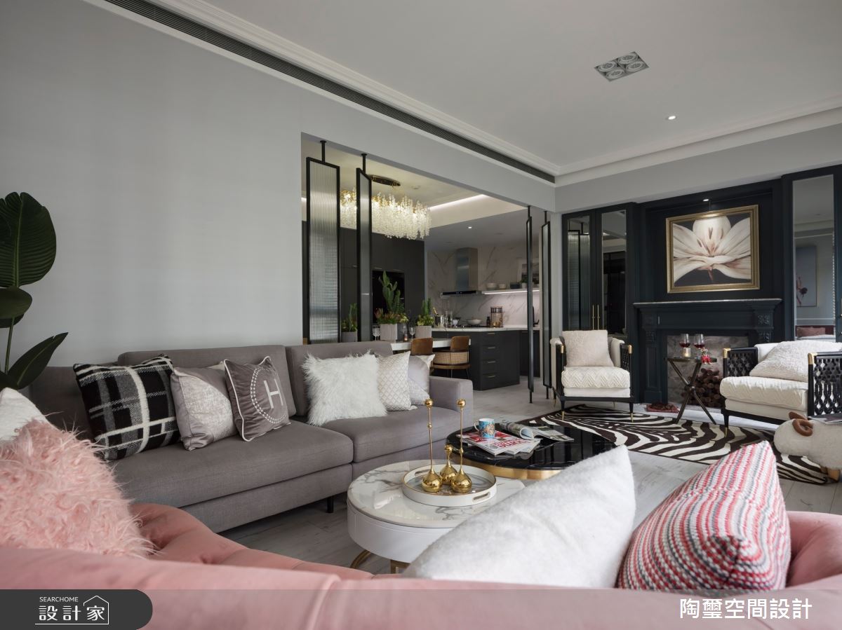 35坪新成屋(5年以下)＿混搭風客廳餐廳廚房案例圖片＿陶璽空間設計＿陶璽_48之12