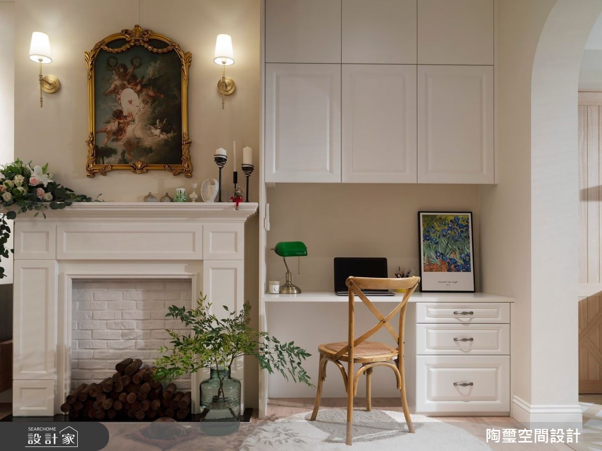 35坪老屋(16~30年)＿美式風書房工作區案例圖片＿陶璽空間設計＿陶璽_49之8