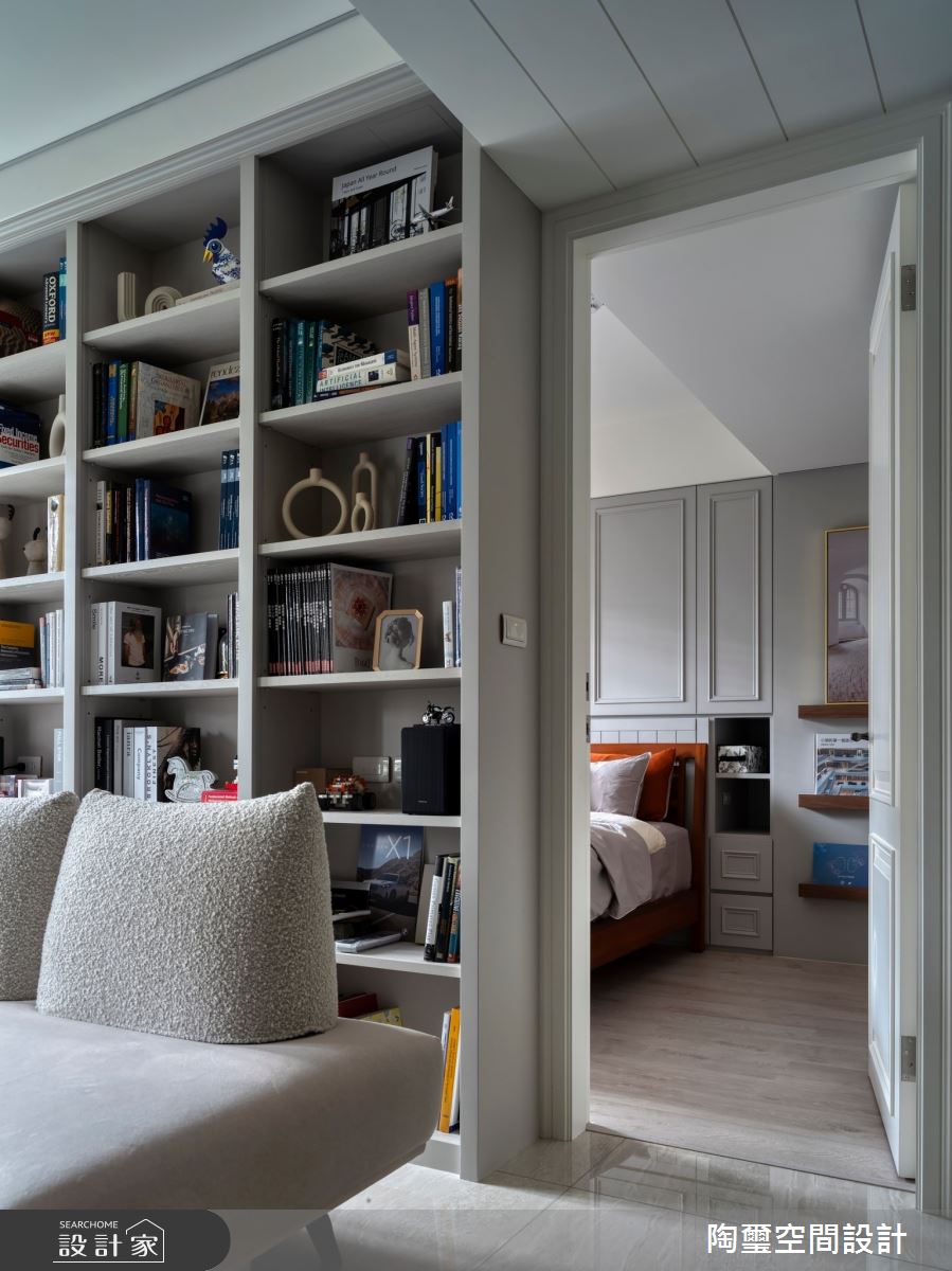 25坪預售屋＿混搭風客廳臥室案例圖片＿陶璽空間設計＿陶璽_50之21