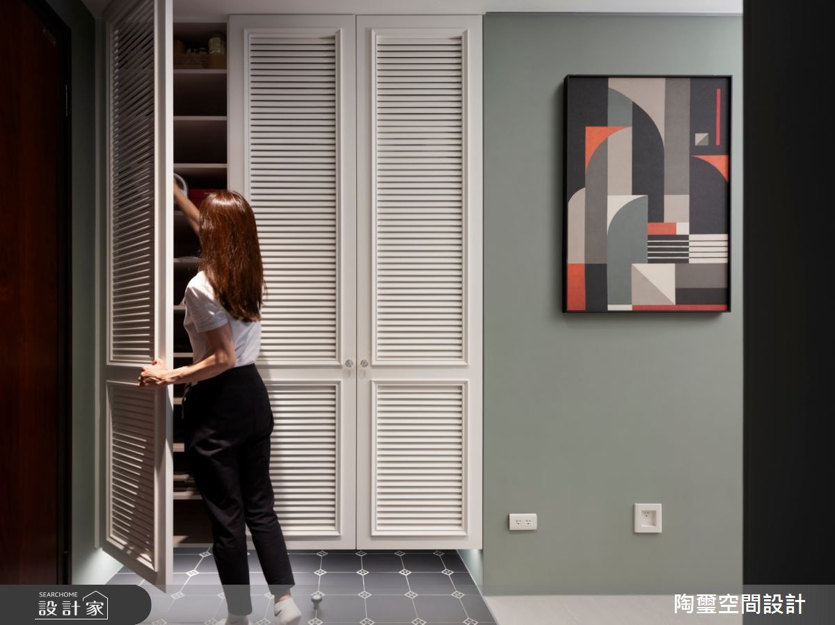 25坪預售屋＿混搭風玄關案例圖片＿陶璽空間設計＿陶璽_50之2