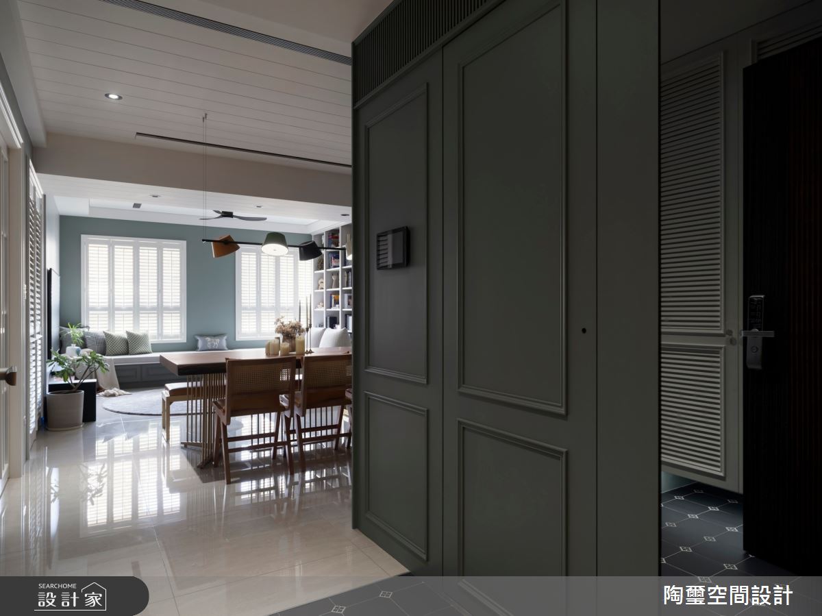 25坪預售屋＿混搭風玄關客廳餐廳案例圖片＿陶璽空間設計＿陶璽_50之3