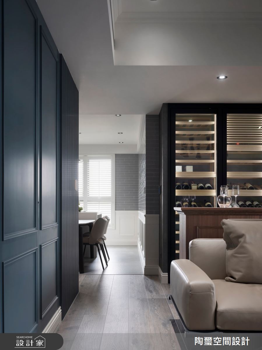 32坪毛胚屋＿英倫風客廳餐廳走廊案例圖片＿陶璽空間設計＿陶璽_51之11