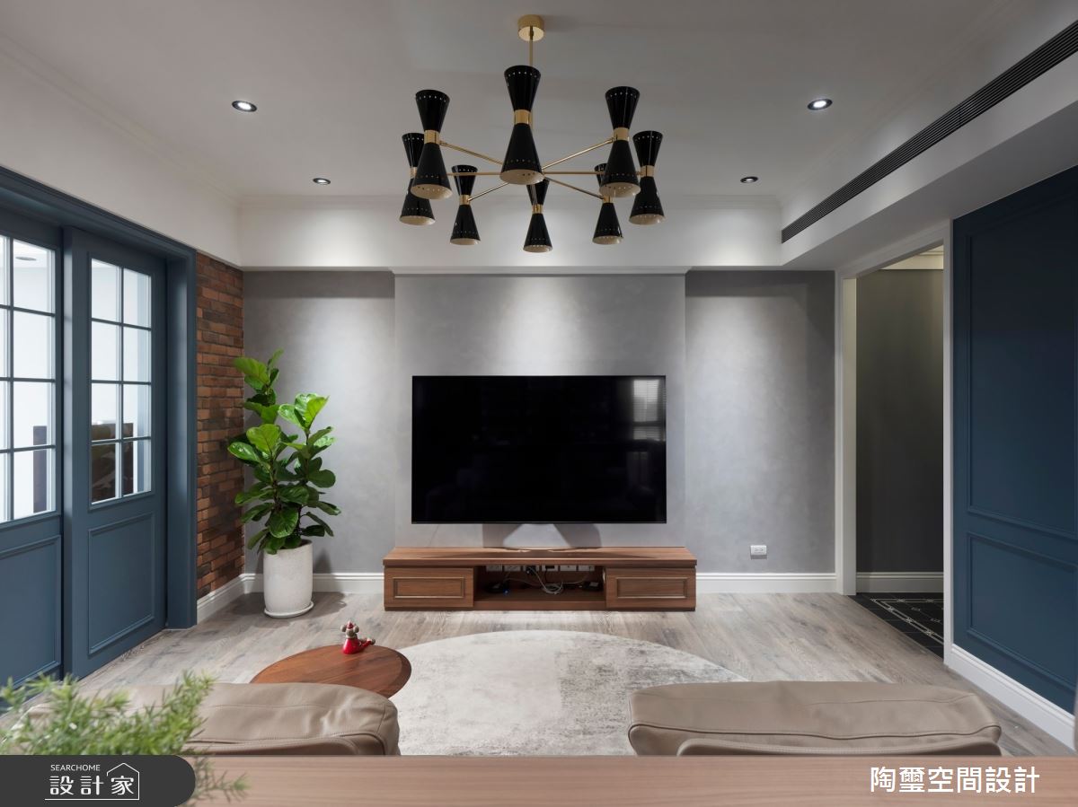 32坪毛胚屋＿英倫風客廳案例圖片＿陶璽空間設計＿陶璽_51之6