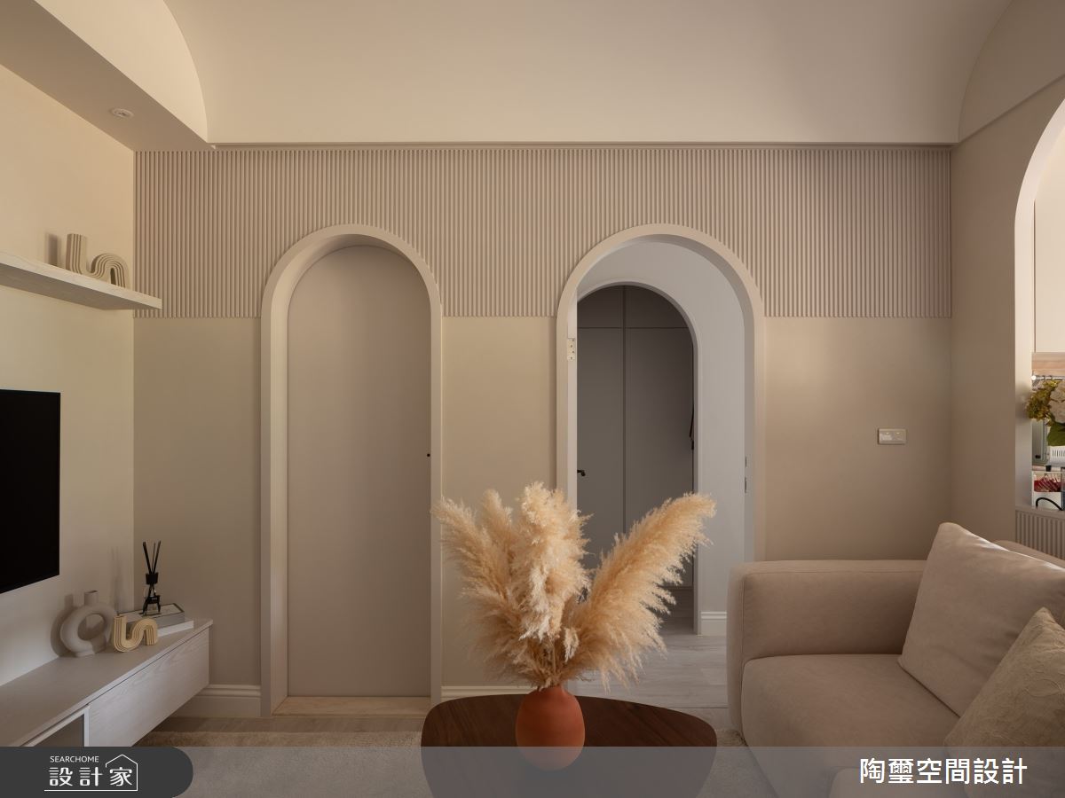 16坪預售屋＿混搭風客廳案例圖片＿陶璽空間設計＿陶璽_52之11