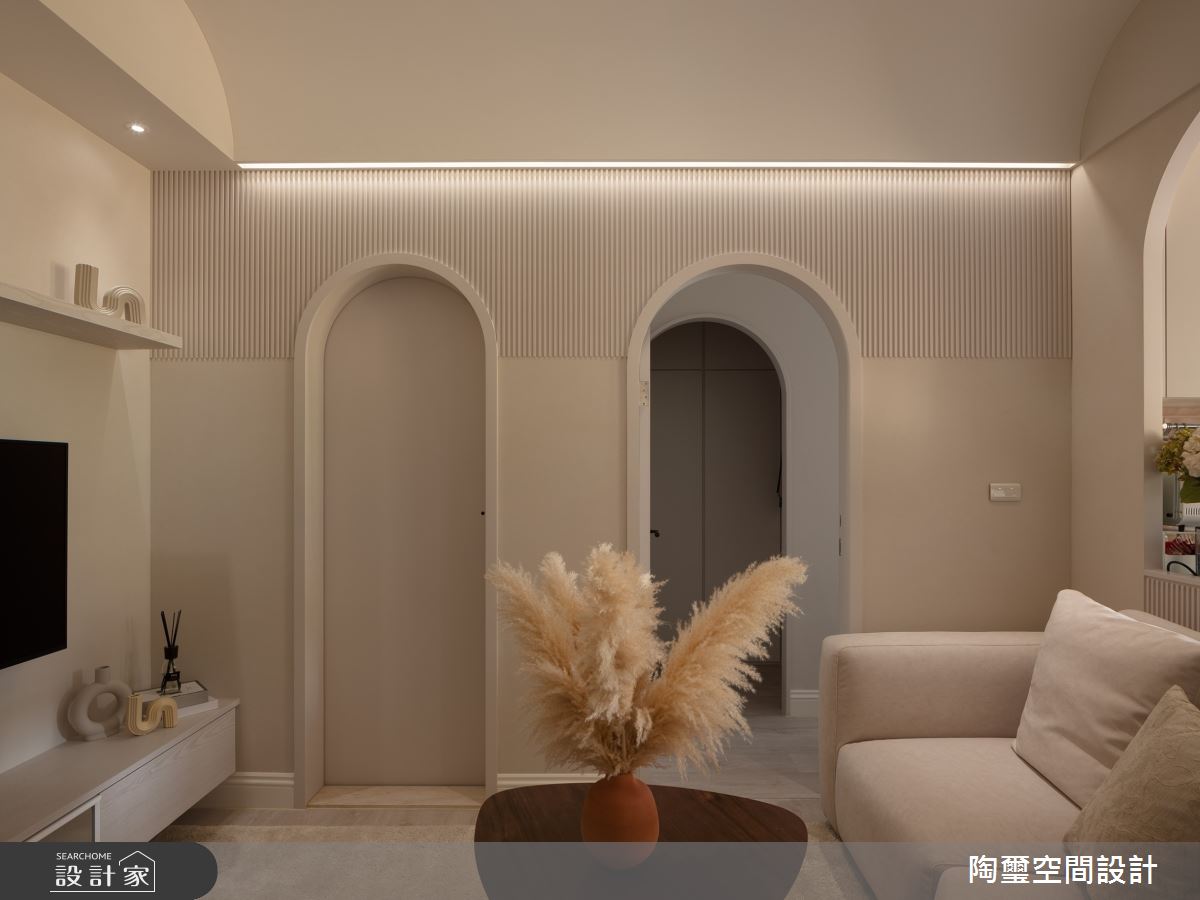 16坪預售屋＿混搭風客廳案例圖片＿陶璽空間設計＿陶璽_52之12