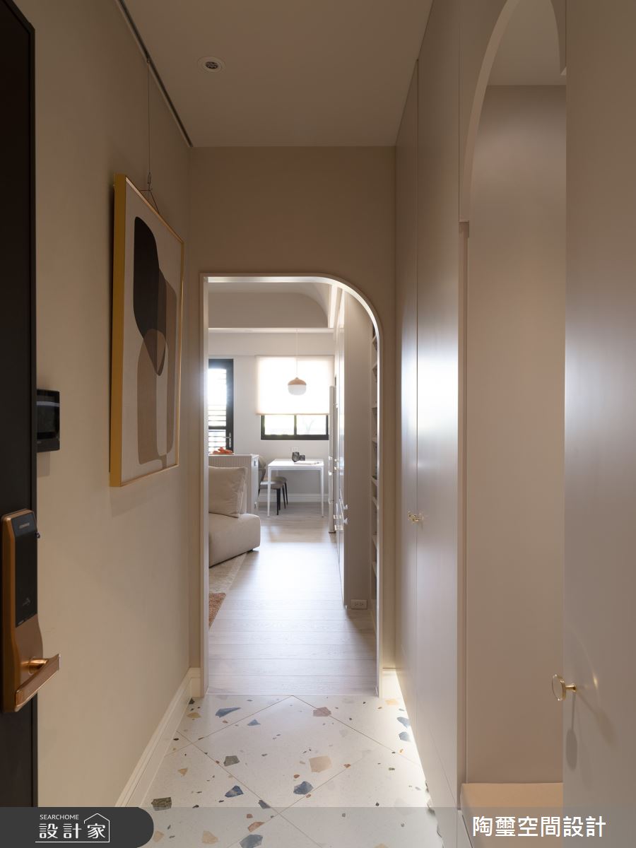 16坪預售屋＿混搭風走廊案例圖片＿陶璽空間設計＿陶璽_52之1