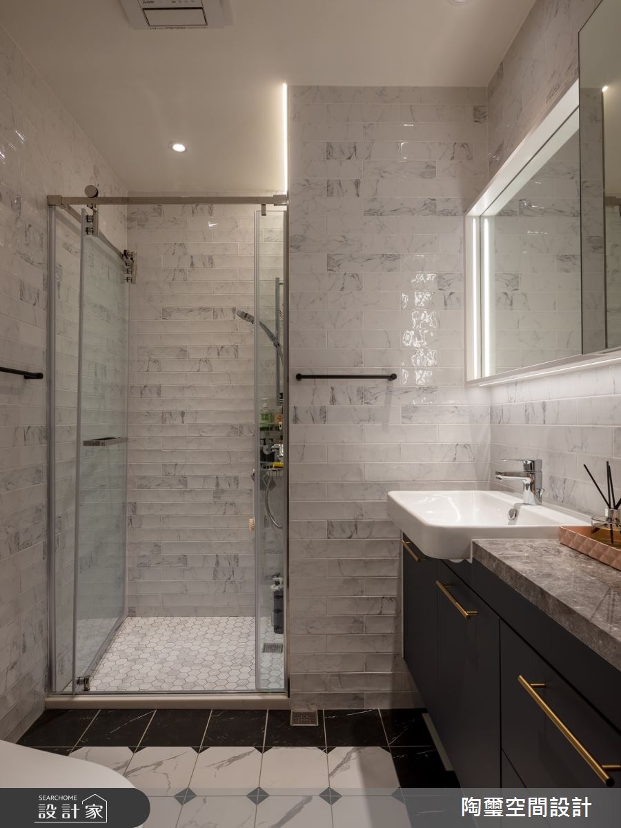 16坪預售屋＿混搭風浴室案例圖片＿陶璽空間設計＿陶璽_52之17