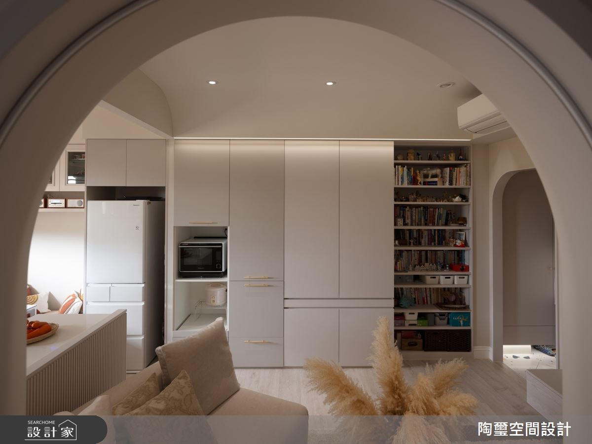 16坪預售屋＿混搭風玄關客廳案例圖片＿陶璽空間設計＿陶璽_52之9