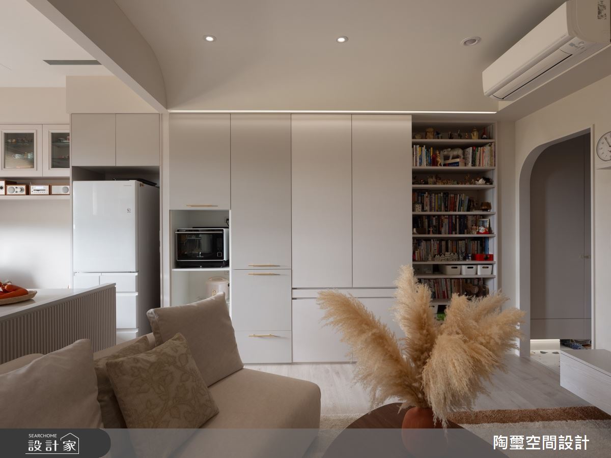 16坪預售屋＿混搭風客廳案例圖片＿陶璽空間設計＿陶璽_52之8