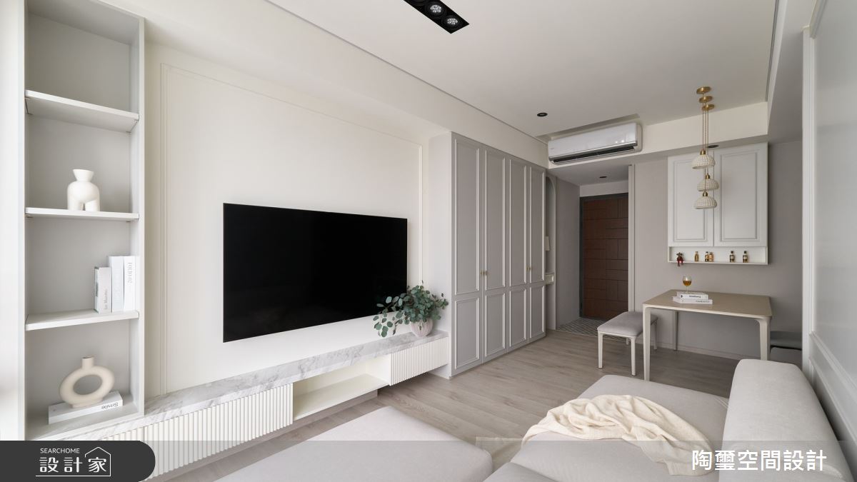 預售屋＿混搭風客廳餐廳案例圖片＿陶璽空間設計＿陶璽_53之1