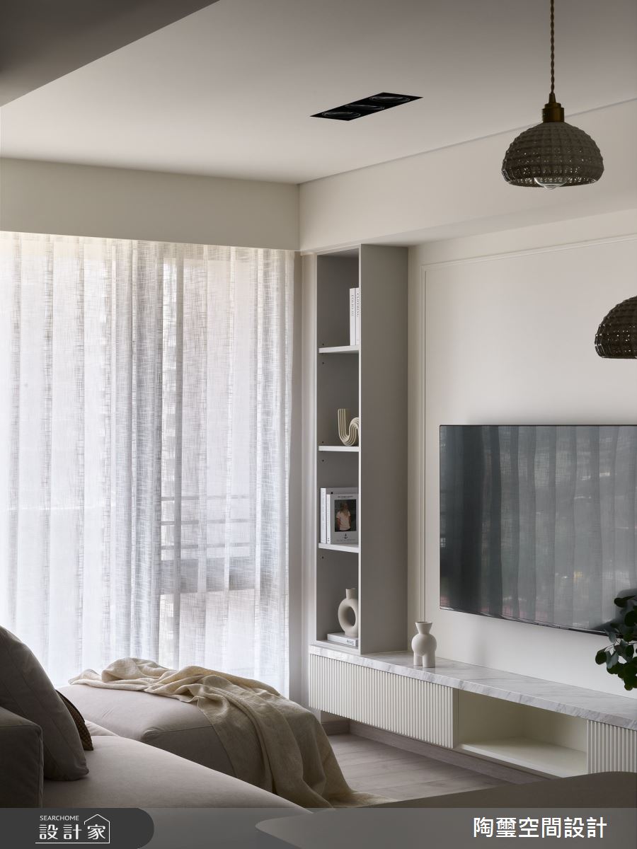 預售屋＿混搭風客廳案例圖片＿陶璽空間設計＿陶璽_53之5