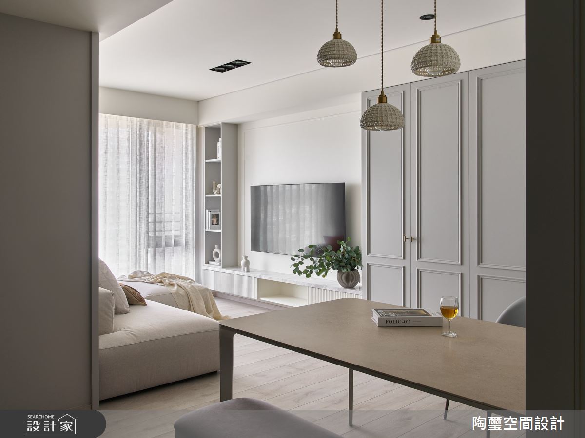 預售屋＿混搭風客廳餐廳案例圖片＿陶璽空間設計＿陶璽_53之4