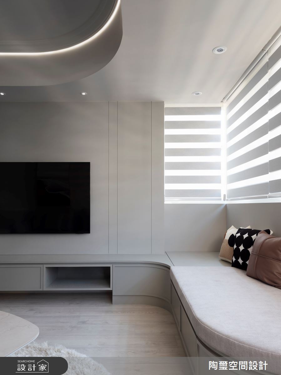 27坪老屋(31~40年)＿現代美式風客廳臥榻案例圖片＿陶璽空間設計＿陶璽_54之11