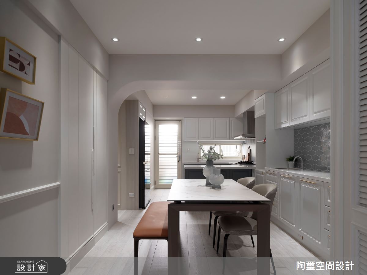 27坪老屋(31~40年)＿現代美式風餐廳廚房案例圖片＿陶璽空間設計＿陶璽_54之13