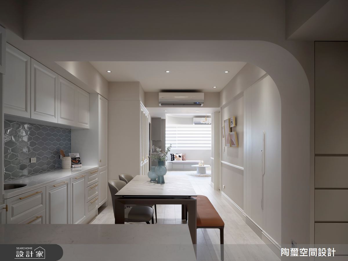 27坪老屋(31~40年)＿現代美式風客廳餐廳案例圖片＿陶璽空間設計＿陶璽_54之16