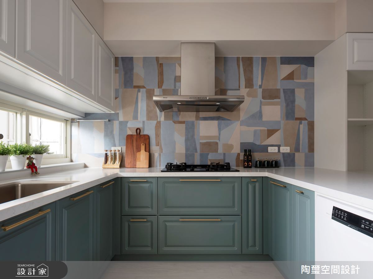 27坪老屋(31~40年)＿現代美式風廚房案例圖片＿陶璽空間設計＿陶璽_54之19