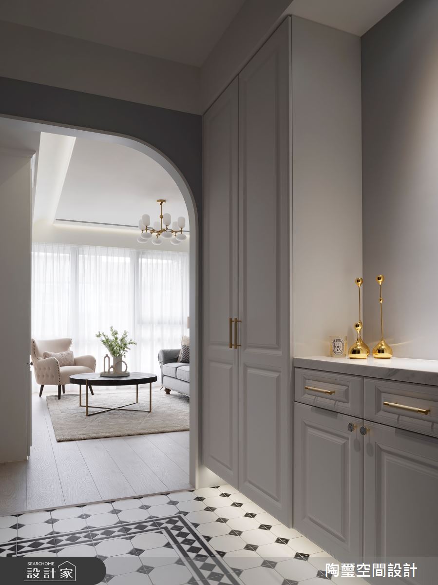 36坪中古屋(5~15年)＿美式風玄關客廳案例圖片＿陶璽空間設計＿陶璽_55之1