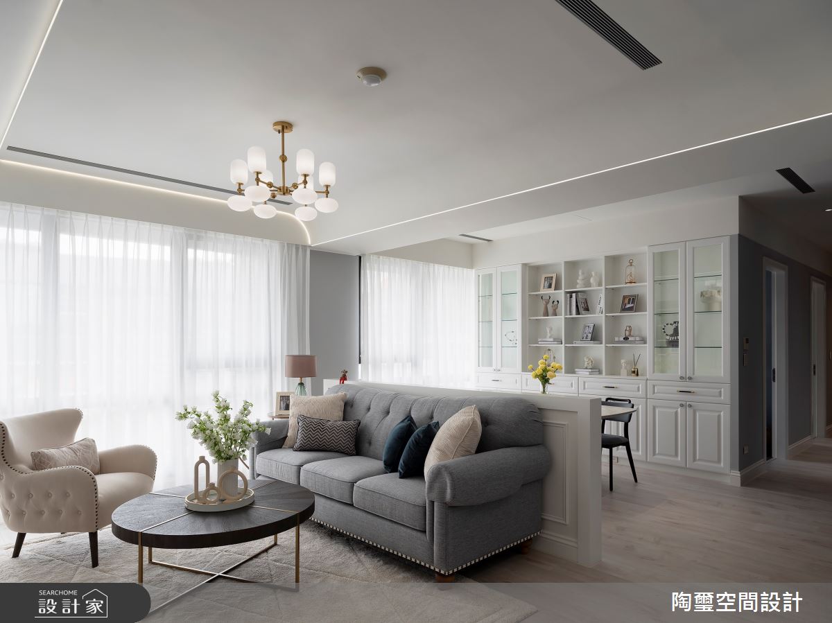 36坪中古屋(5~15年)＿美式風客廳餐廳案例圖片＿陶璽空間設計＿陶璽_55之4