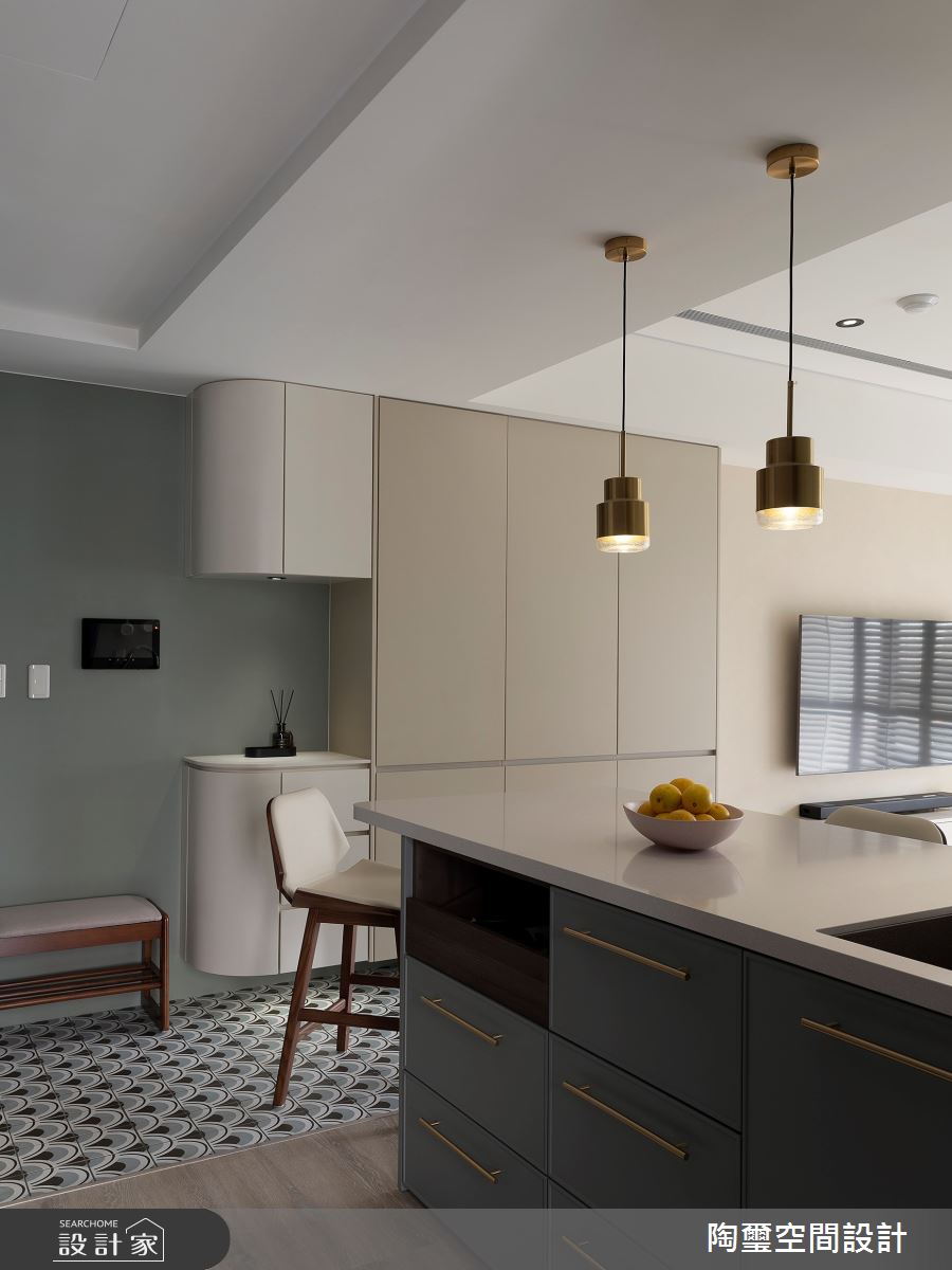 18坪新成屋(5年以下)＿美式風玄關餐廳案例圖片＿陶璽空間設計＿陶璽_56之4