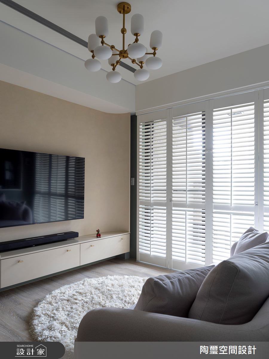 18坪新成屋(5年以下)＿美式風客廳案例圖片＿陶璽空間設計＿陶璽_56之11
