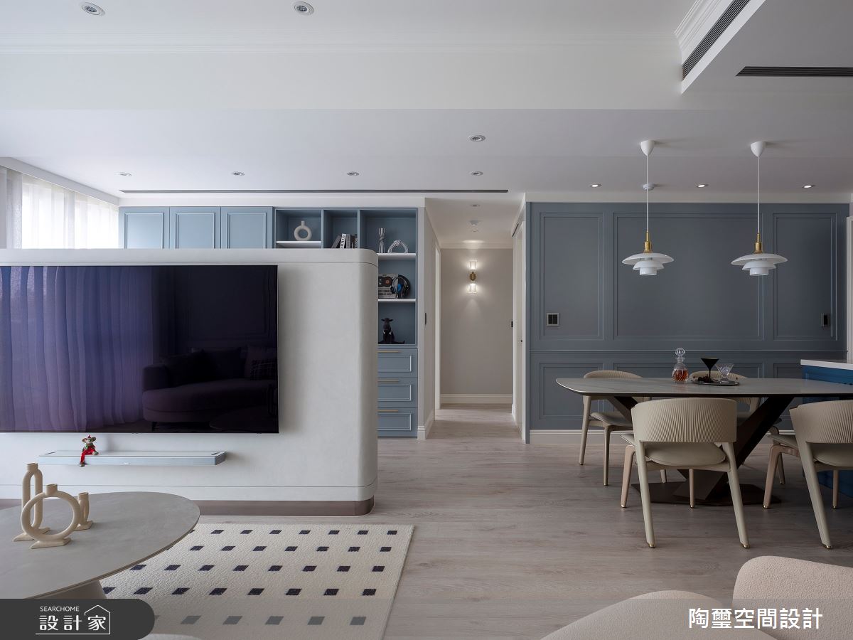 29坪新成屋(5年以下)＿美式風客廳餐廳案例圖片＿陶璽空間設計＿陶璽_57之6