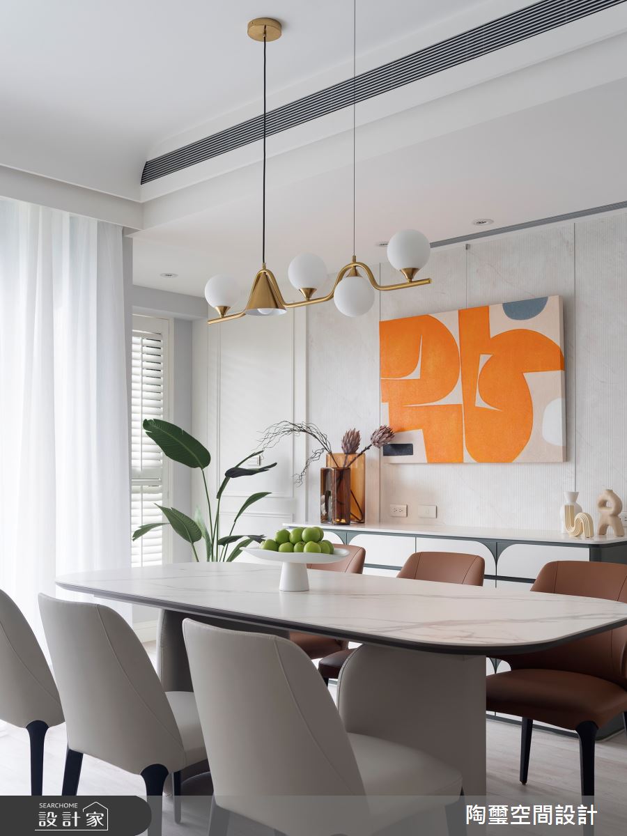 43坪預售屋＿混搭風餐廳案例圖片＿陶璽空間設計＿陶璽_58之8