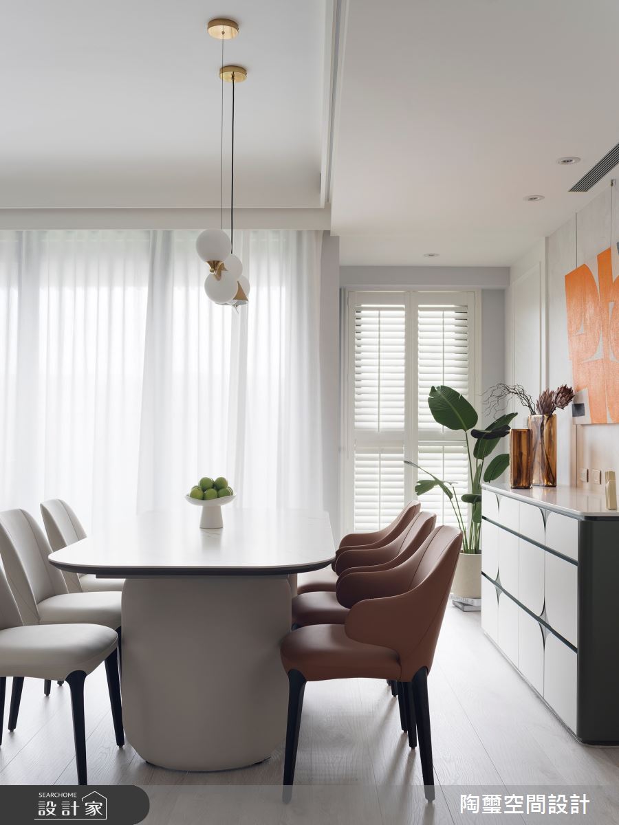 43坪預售屋＿混搭風餐廳案例圖片＿陶璽空間設計＿陶璽_58之9