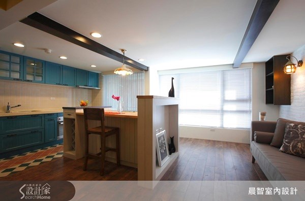 10坪中古屋(5~15年)＿鄉村風案例圖片＿晨智室內設計＿晨智_05之14