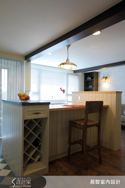 10坪中古屋(5~15年)＿鄉村風案例圖片＿晨智室內設計＿晨智_05之18