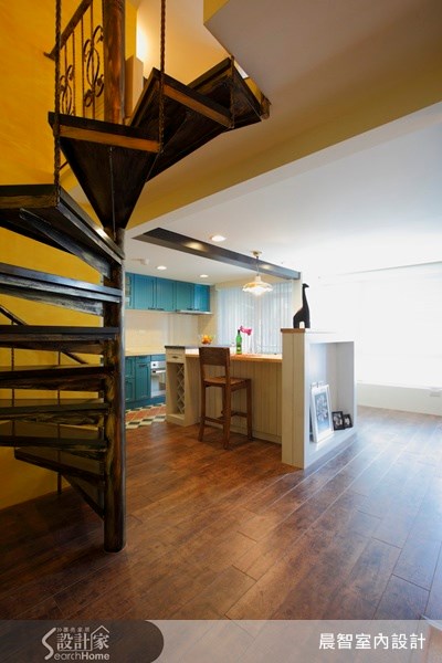 10坪中古屋(5~15年)＿鄉村風案例圖片＿晨智室內設計＿晨智_05之4