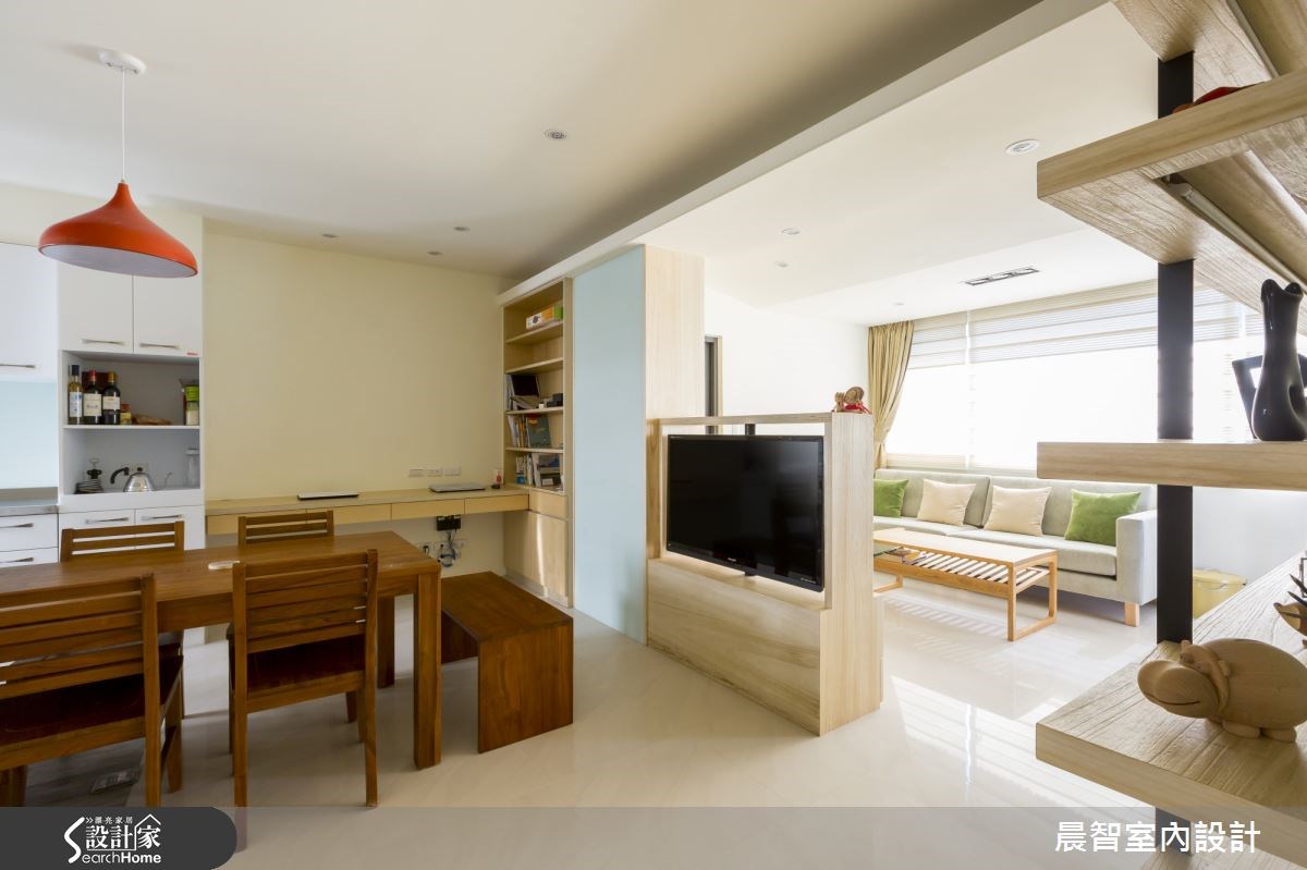 20坪老屋(16~30年)＿休閒風案例圖片＿晨智室內設計＿晨智_08之7