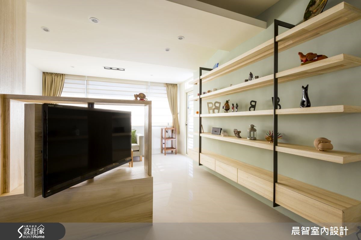 20坪老屋(16~30年)＿休閒風案例圖片＿晨智室內設計＿晨智_08之12