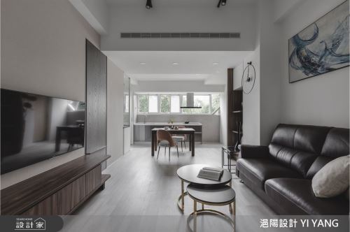 浥陽_台北28年老宅｜現代風_現代風