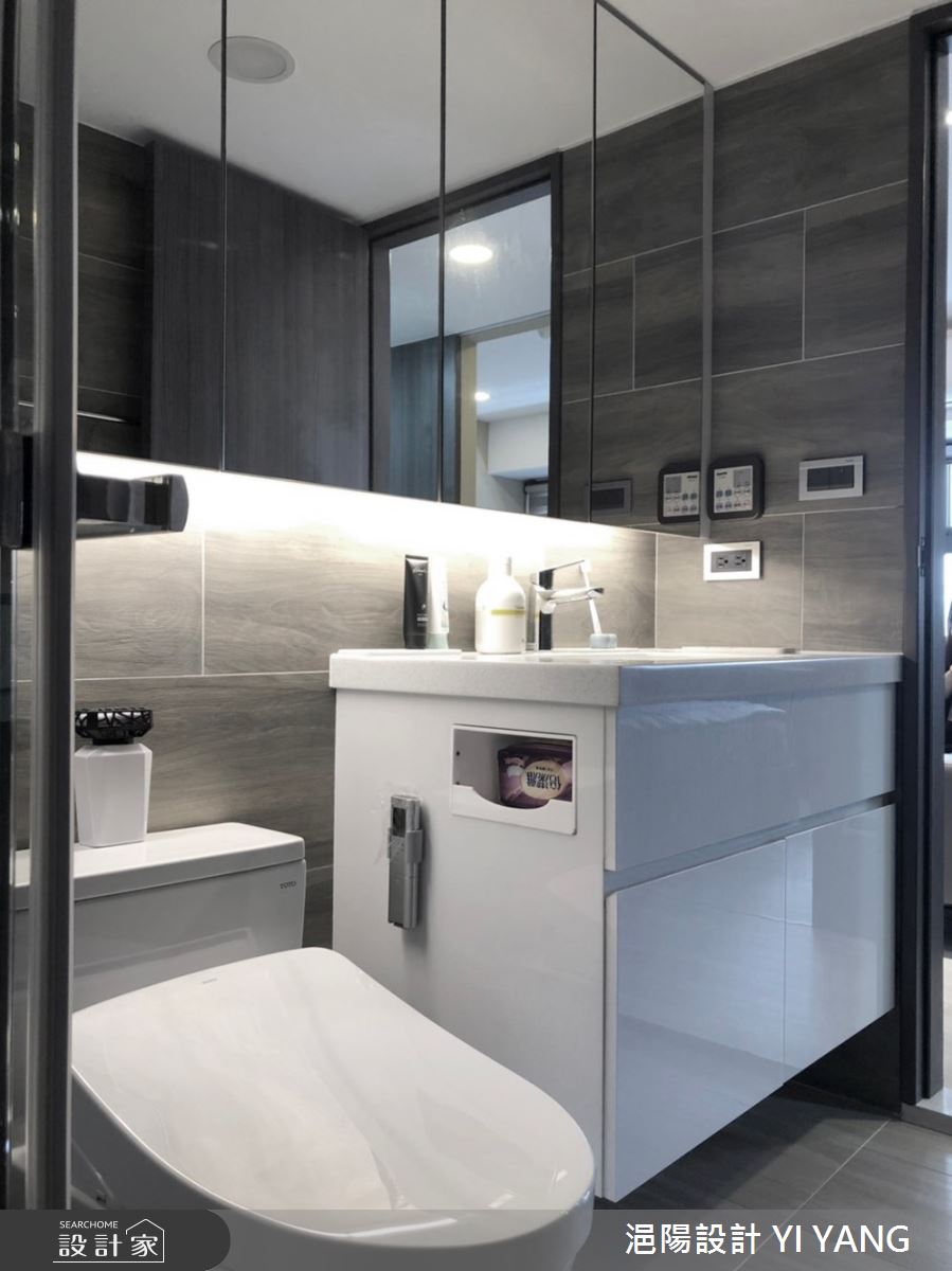 25坪老屋(16~30年)＿現代風浴室案例圖片＿浥陽設計 YI YANG＿浥陽_新北27年老宅｜現代風之7