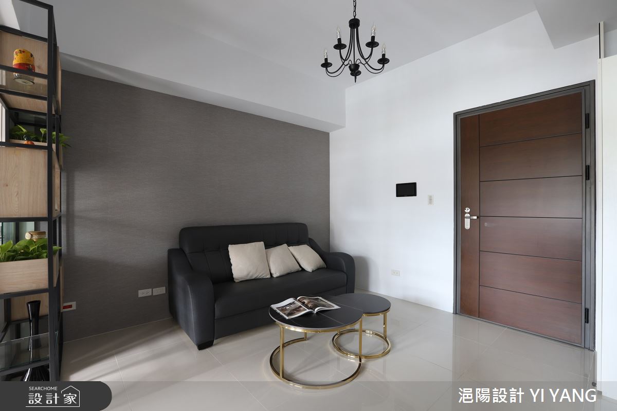 18坪新成屋(5年以下)＿現代風客廳案例圖片＿浥陽設計 YI YANG＿浥陽_新北將捷家和｜現代風之1