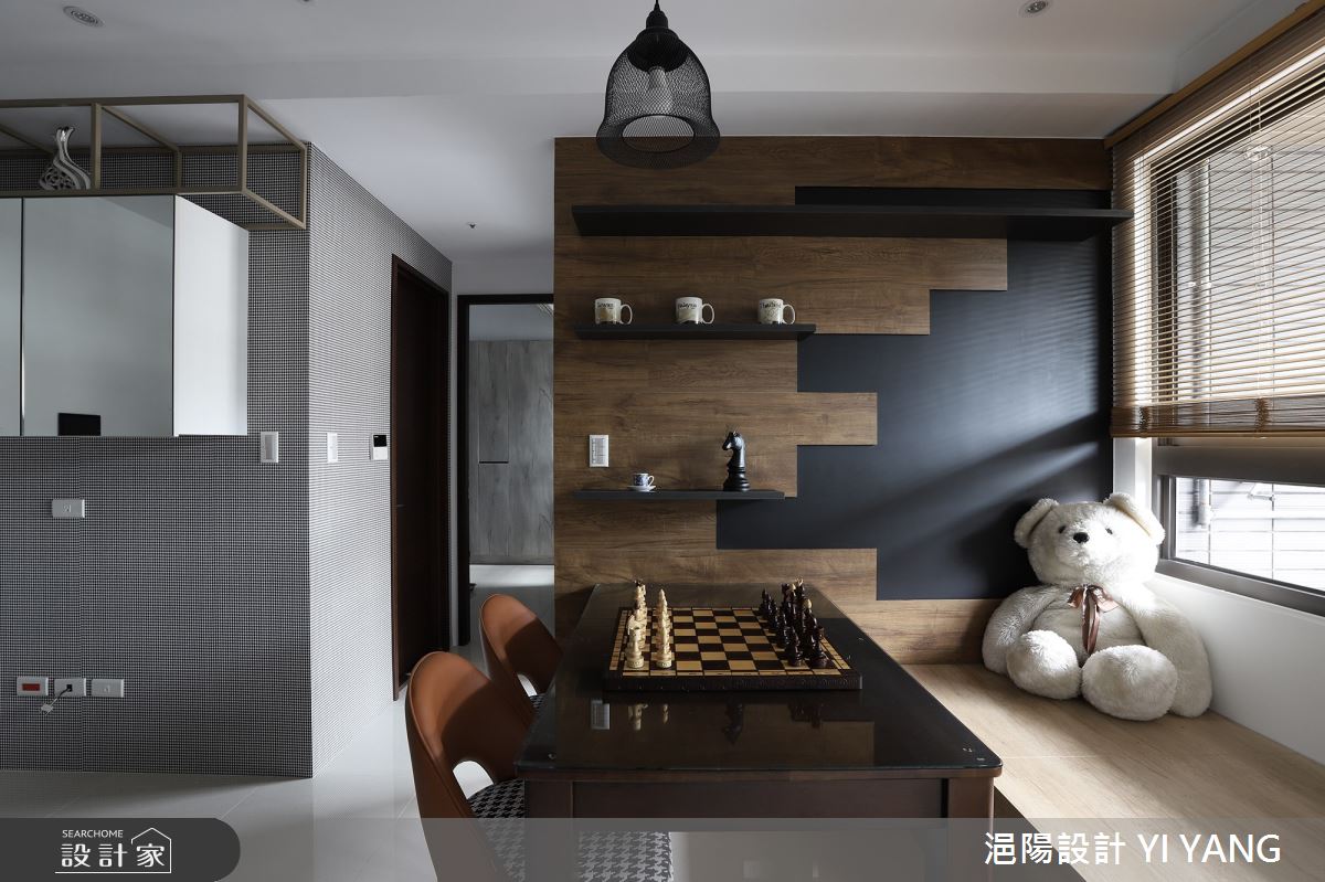 18坪新成屋(5年以下)＿現代風餐廳臥榻案例圖片＿浥陽設計 YI YANG＿浥陽_新北將捷家和｜現代風之8