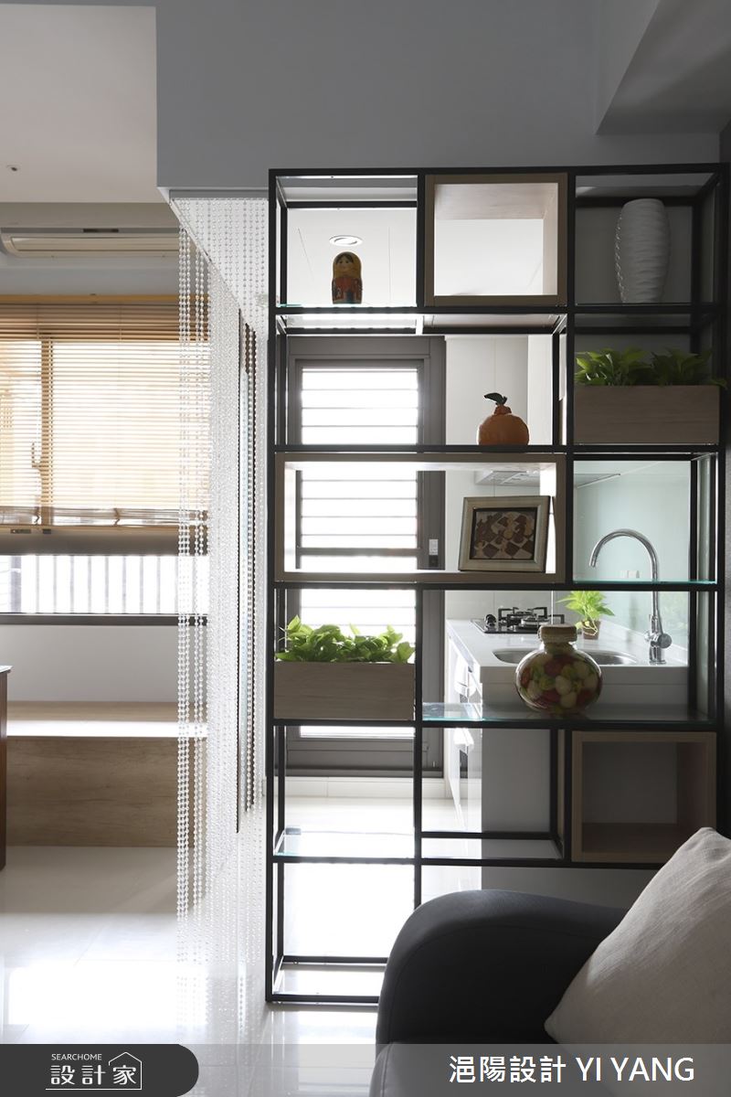 18坪新成屋(5年以下)＿現代風客廳餐廳廚房臥榻案例圖片＿浥陽設計 YI YANG＿浥陽_新北將捷家和｜現代風之6