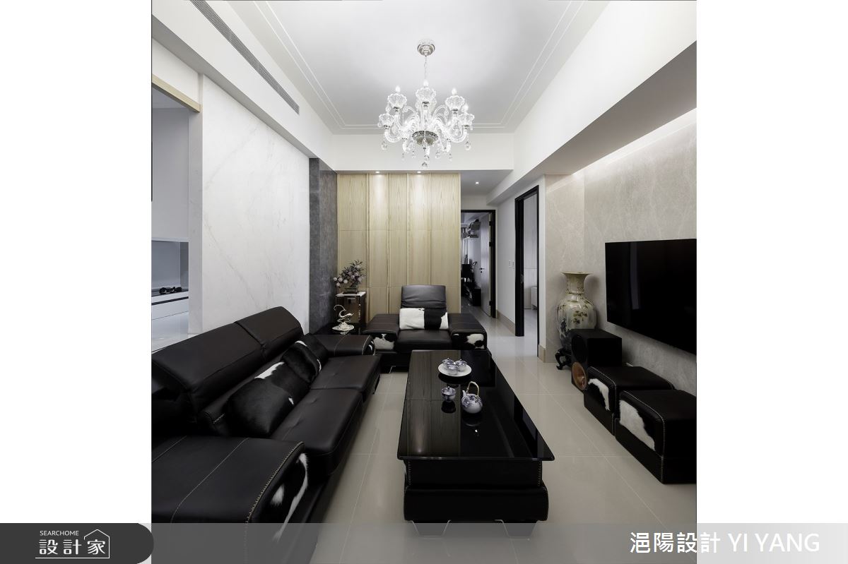55坪新成屋(5年以下)＿奢華風客廳案例圖片＿浥陽設計 YI YANG＿浥陽_新北國泰雙璽｜奢華風之13
